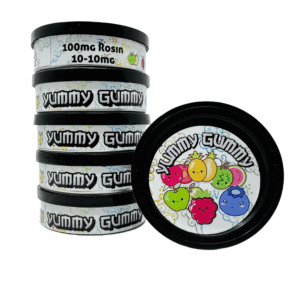 Yummy Gummy Hash Rosin Gummies (100mg)