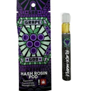 Grape God Hash Rosin Disposable *Potent* (500mg)